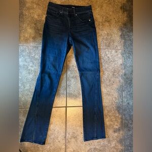 Express Dark Blue Women's Skyscraper Leg Jeans
